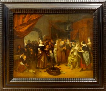 "Le lever de la mariée", Richard Brakenburg, 1691. Palais …