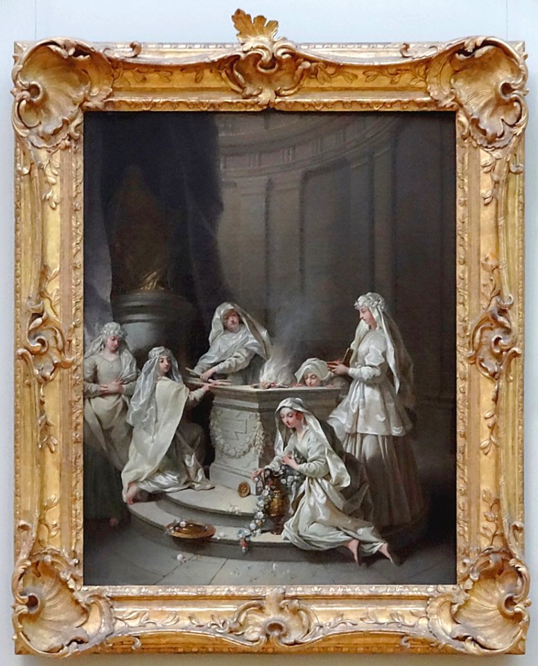 "Vierges antiques", Jean Raoux, 1727. Palais des beaux-art…