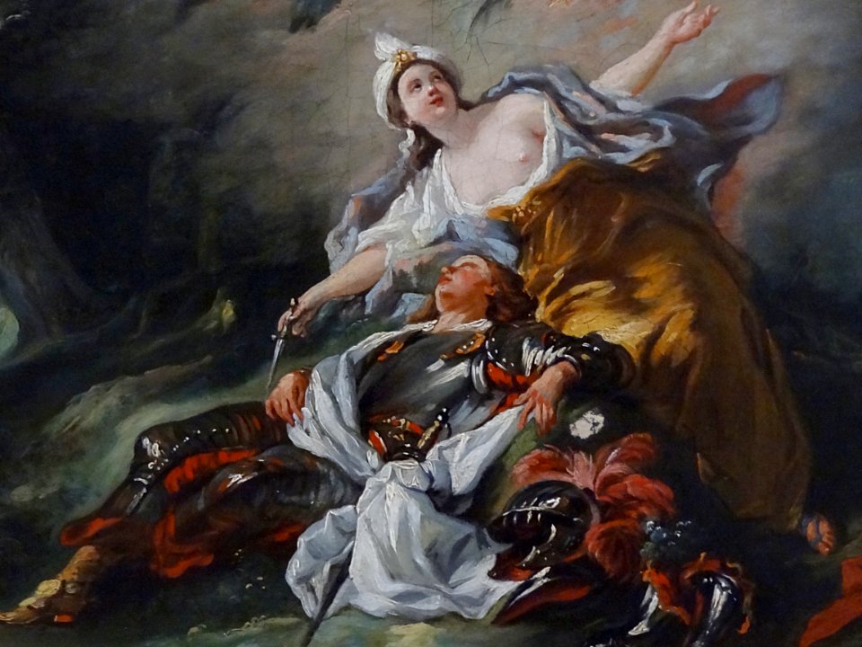 "Armide, sur le point de poignarder Renaud, est désarmé à …