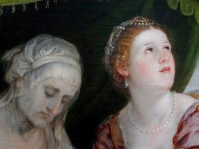 "Judith" (détail), Lambert Sustris, entre 1548 et 1551. Pa…