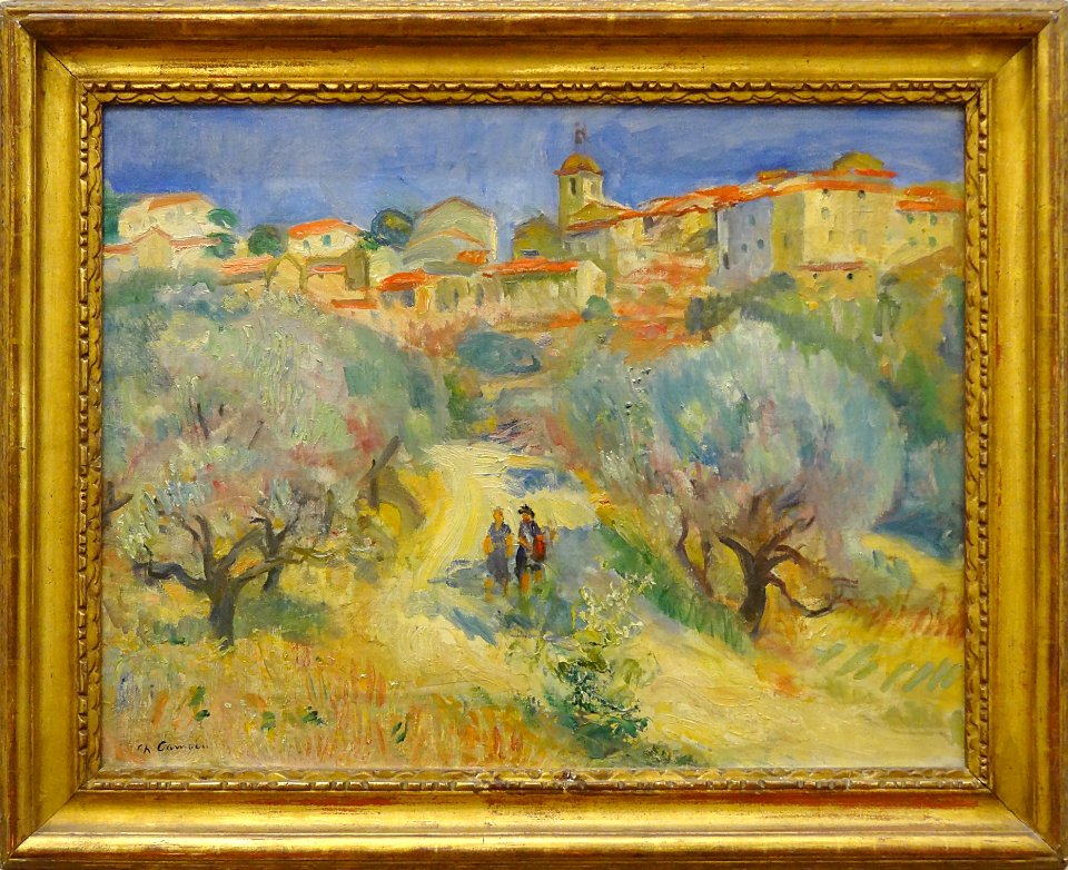 "Vue de Ramatuelle", Charles Camoin, avant 1937. Musée de …