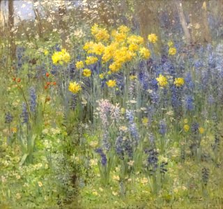 "Fleurs de Pâques", Ernest Quost, 1890. Musée de la Piscin…