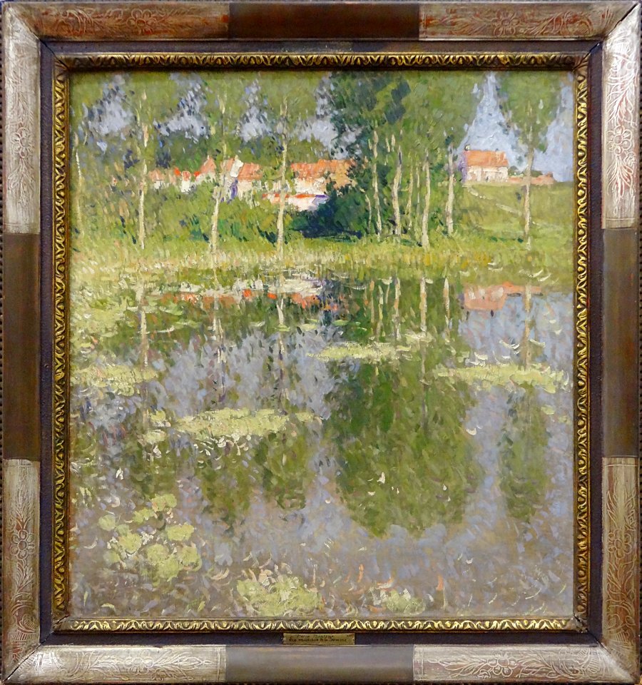"Les marais de la Somme", Pierre Montezin, vers 1924. Musé…