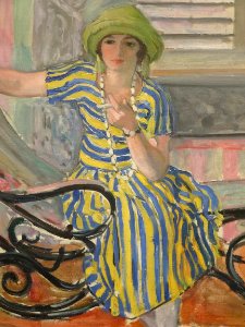 "La cigarette" (détail), Henri Lebasque, 1921. Musée de la…