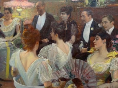 "Une chanson de Gibert" (détail), Georges Jeanniot, 1891. …