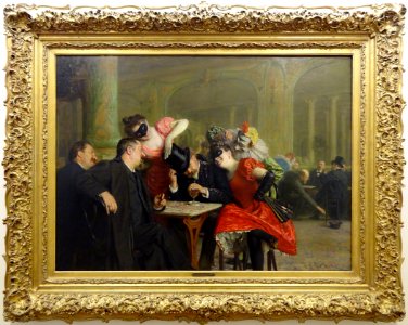 "Carnaval à l'hôtel Ferraille", Rémy Cogghe, 1901. Musée d…