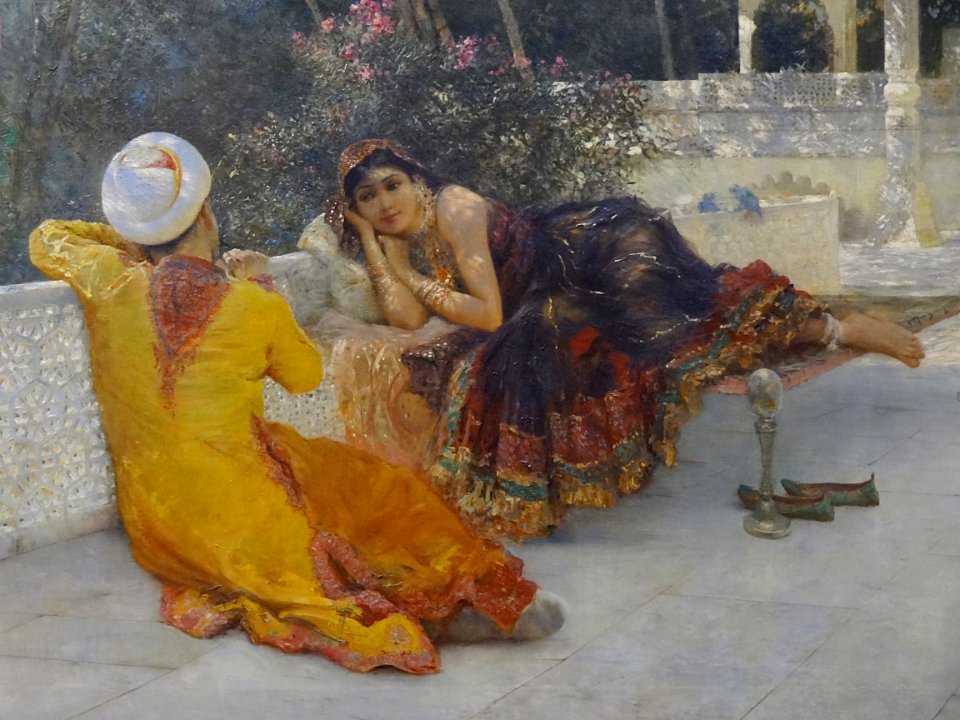 "La princesse de Bengale" (détail), Lord Edwin Weeks, 1899…