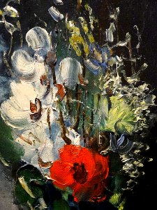 "Fleurs" (détail), Maurice de Vlaminck, 1920. Musée de la …