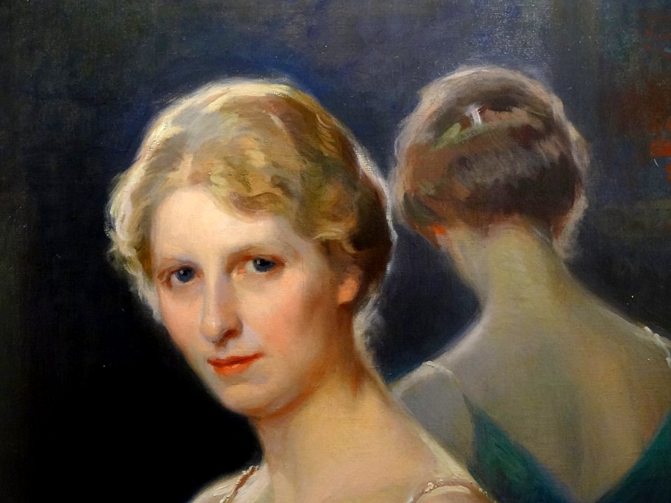 "Madame Yvonne Trentesaux, née Dewavrin" (détail), Cyprien…