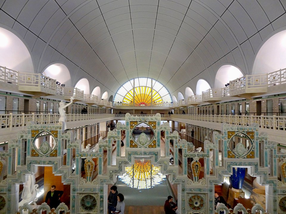 Une vue de la nef du musée de la Piscine, à Roubaix.