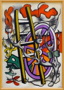 “Le papillon sur la roue”, Fernand Léger, 1948. Palais des…