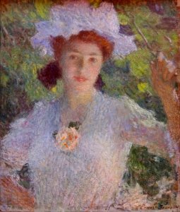 “Sous les branches”, Ernest-Joseph Laurent, 1907. Palais d…