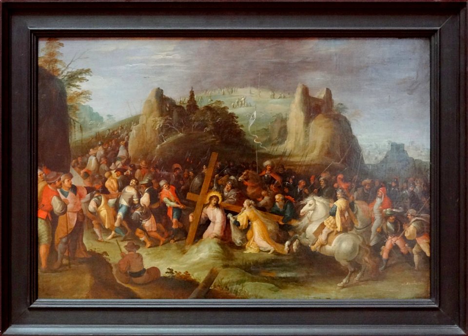 “Le Christ montant au Calvaire et la rencontre de sainte V…