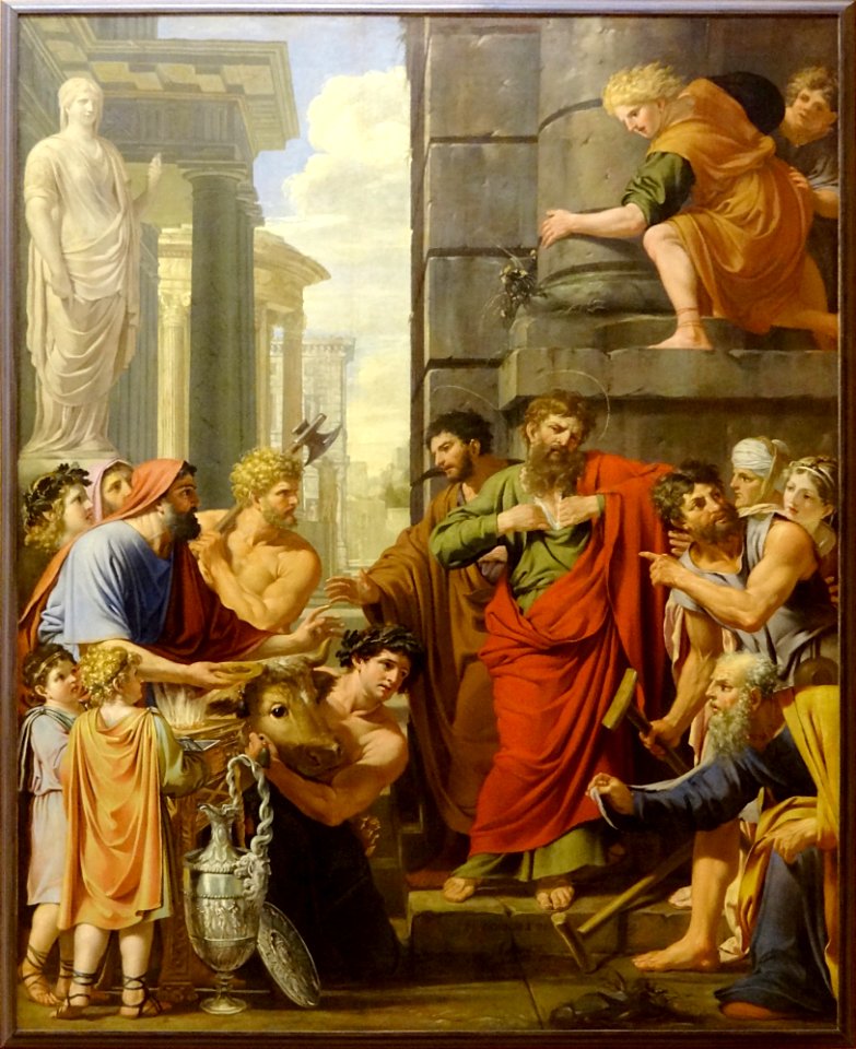 "Saint Paul et Saint Barnabé refusant les honneurs divins …
