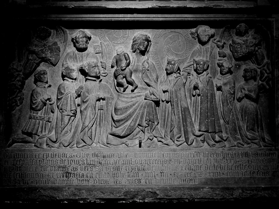 “Monument funéraire de Pérenchies”, début du 15ème siècle.…