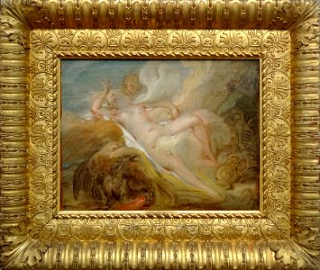 “La Nymphe Io et Jupiter”, Jean-Honoré Fragonard, 1748. Co…