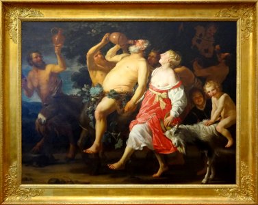 “Le Triomphe de Silène”, Gerrit van Honthorst, vers 1623-1…