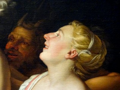“Le Triomphe de Silène” (détail), Gerrit van Honthorst, ve…