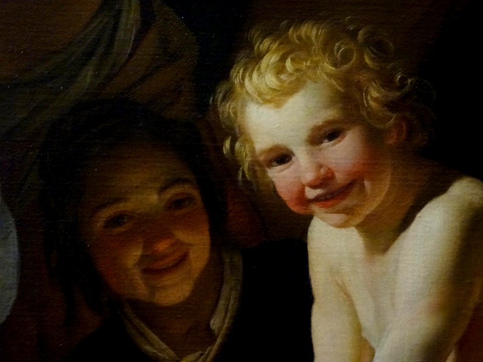 “Le Triomphe de Silène” (détail), Gerrit van Honthorst, ve…