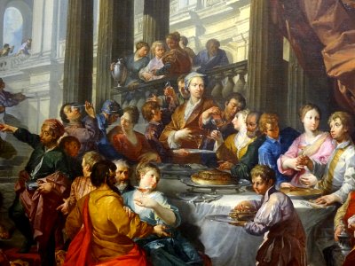 “Festin donné sous un portique d’ordre ionique”, Giovanni …