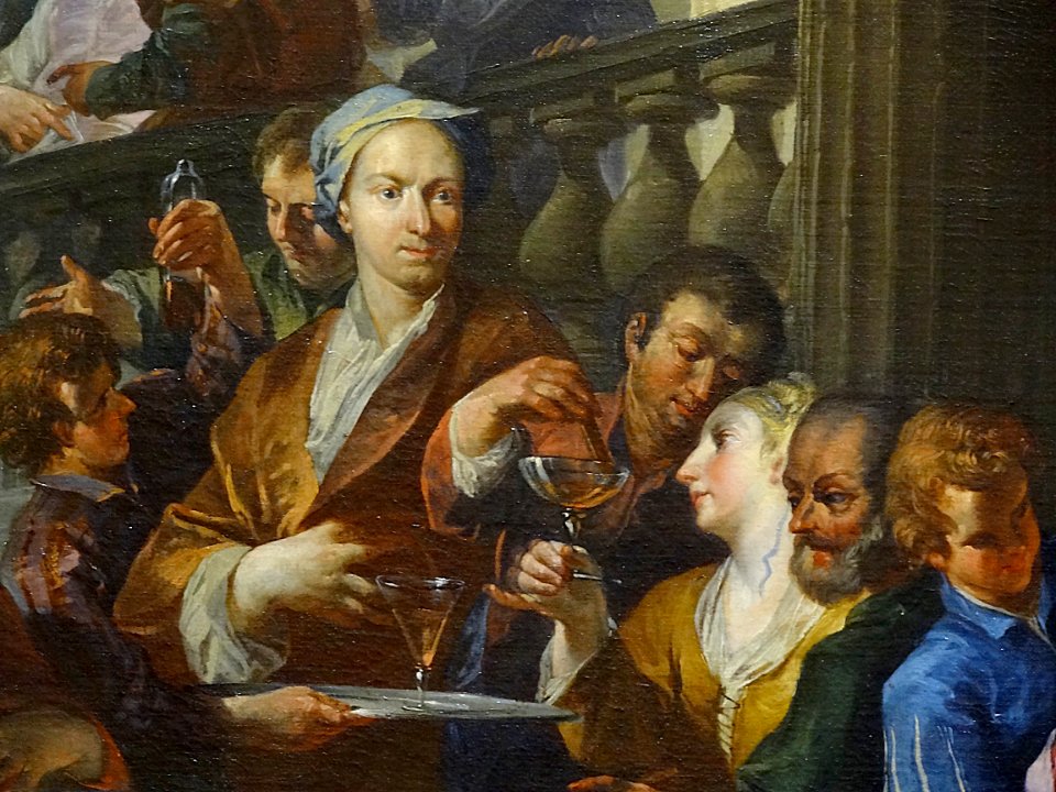 “Festin donné sous un portique d’ordre ionique”, Giovanni …