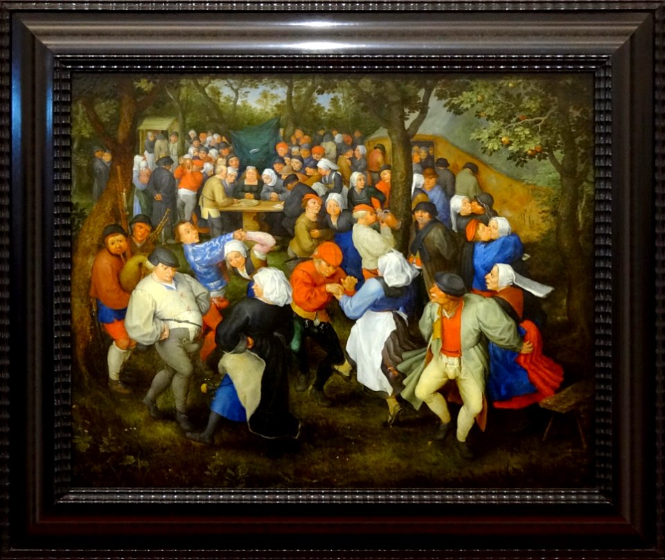 “La danse de noces”, Jan Brueghel l’Ancien, vers 1600. Col…