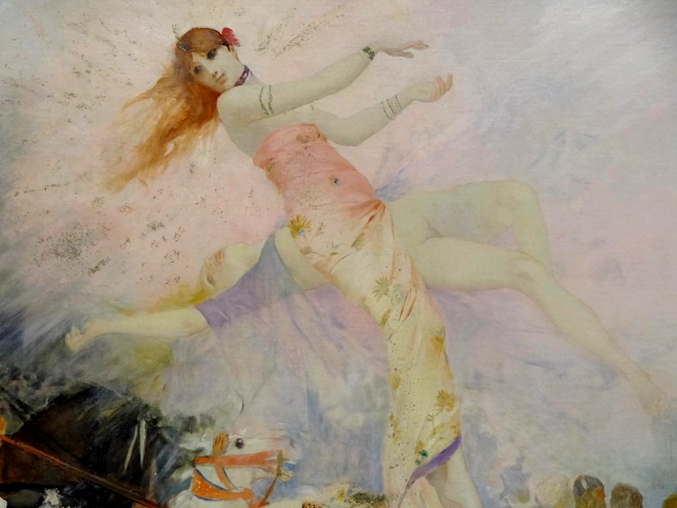 “Le bal des Quat’zarts descendant les Champs-Elysées” (dét…