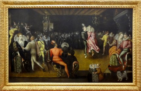 “Scène de bal”, dit “Bal à la Cour”. France, fin du 16ème …