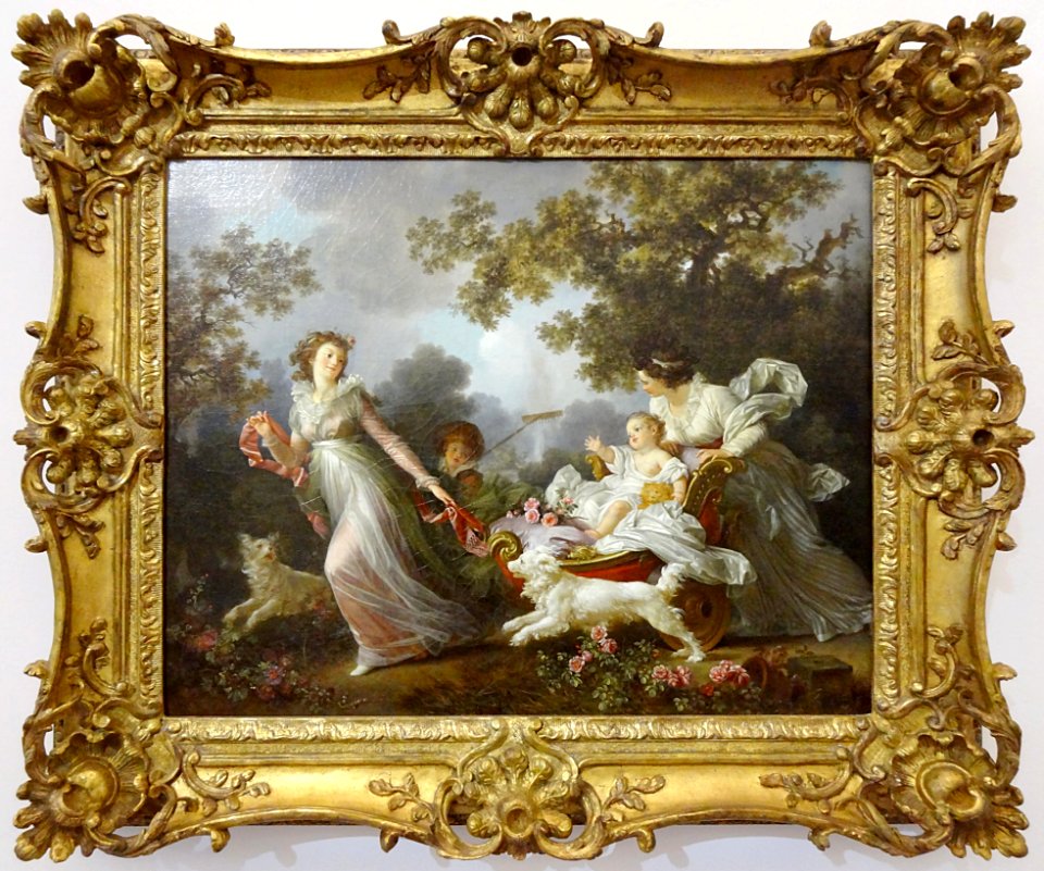 "L'enfant chéri", Marguerite Gérard et Jean-Honoré Fragona…