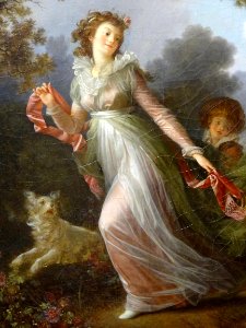 "L'enfant chéri" (détail), Marguerite Gérard et Jean-Honor…