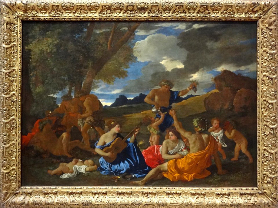 "Fête en l'honneur de Bacchus, dieu romain du vin", dit "L…