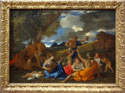 "Fête en l'honneur de Bacchus, dieu romain du vin", dit "L…