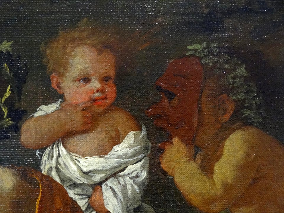 "Fête en l'honneur de Bacchus, dieu romain du vin", dit "L…