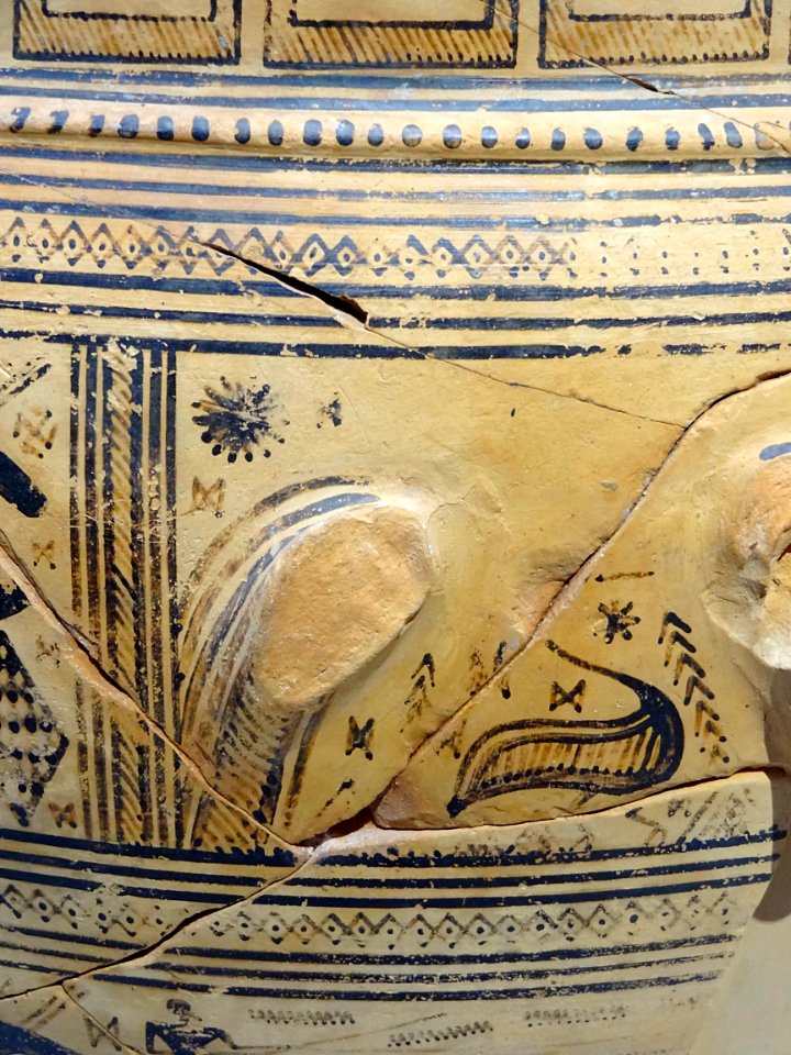 Louvre Lens, Galerie du temps, détail.