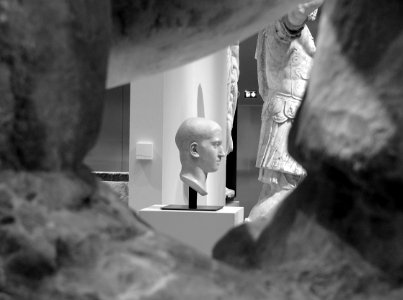 Louvre Lens, Galerie du temps, point de vue.