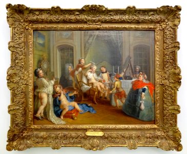 "Jeux d'enfants à la toilette", Charles-Antoine Coypel, 17…