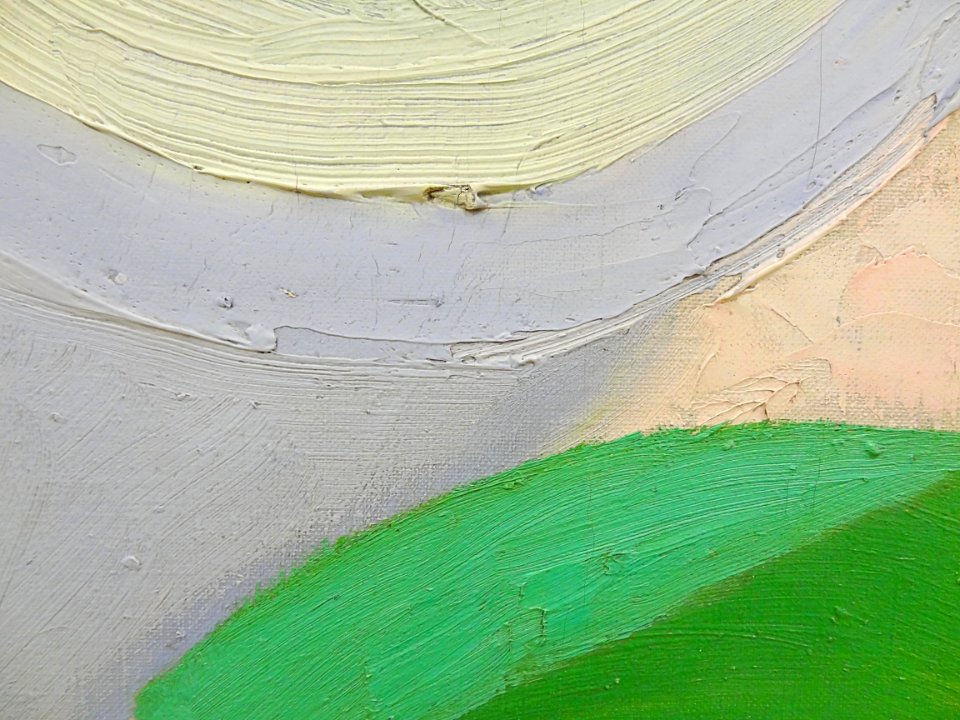 "Rythme, joie de vivre" (détail), Robert Delaunay, 1908. C…