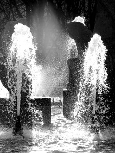 Une vue de la fontaine de la place de la République, à Lil…