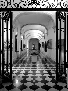Une galerie du rez-de-chaussée du musée des beaux-arts d'A…