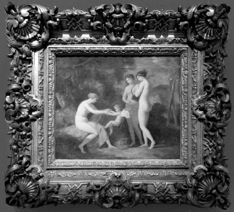 Poésie de la peinture en noir et blanc..."Les Grâces jouan…