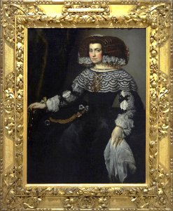 "Portrait de cour espagnol: la marquise de Los Vélez (?), …
