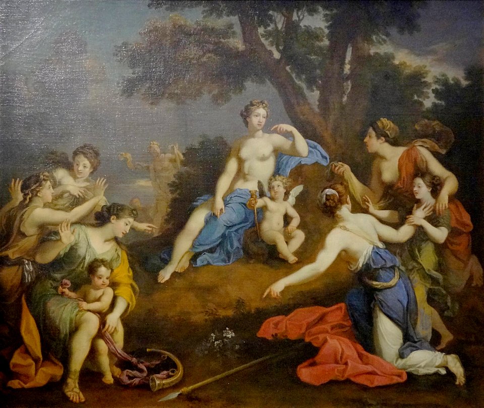 "Vénus faisant naître l'anémone du sang d'Adonis", France,…