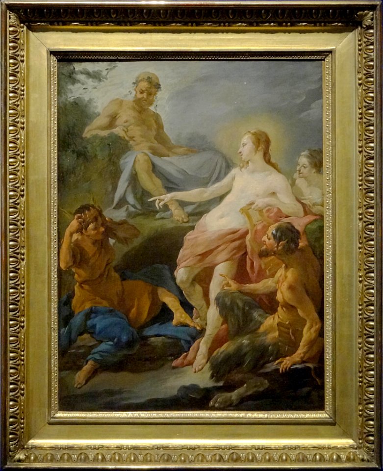 "Apollon et Midas", Noël Hallé, vers 1750.