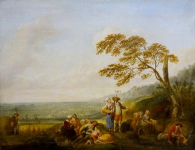 "Le midi" ou "Le repos et le dîner des ouvriers travaillan…