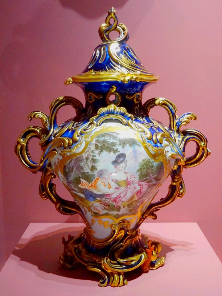 Vase, Grande-Bretagne, manufacture de porcelaine de Chelse…