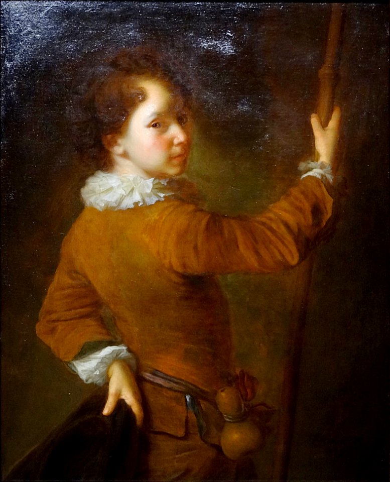 "Un jeune pèlerin", Alexis Grimou, 1732. Exposition "Danse…