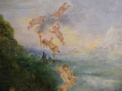 "Pèlerinage à l'île de Cythère", Antoine Watteau, 1717. Ex…