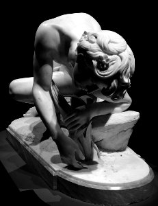 "Narcisse", Ernest Hiolle, 1868. Exposition "Métamorphoses…