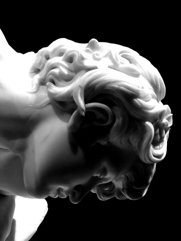 "Narcisse", Ernest Hiolle, 1868. Exposition "Métamorphoses…