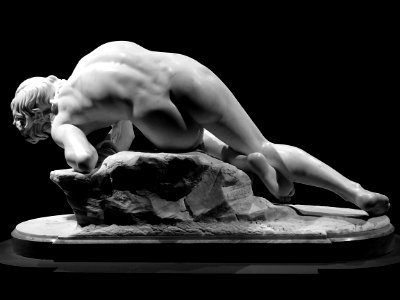 "Narcisse", Ernest Hiolle, 1868. Exposition "Métamorphoses…